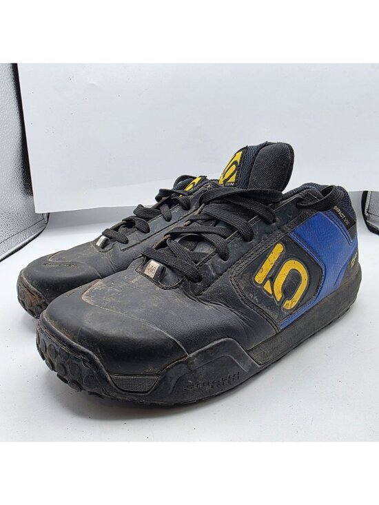 Five Ten Impact VXi Mens Size 8 Black Blue Mountain Bike Shoes Stealth Rubber main image 9